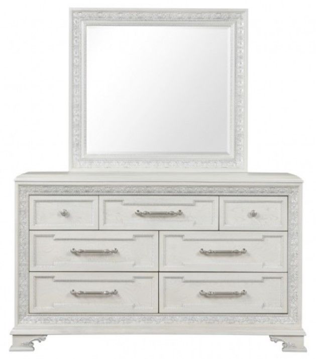 Furniture of America® Stella Mia Creamy White Dresser-3