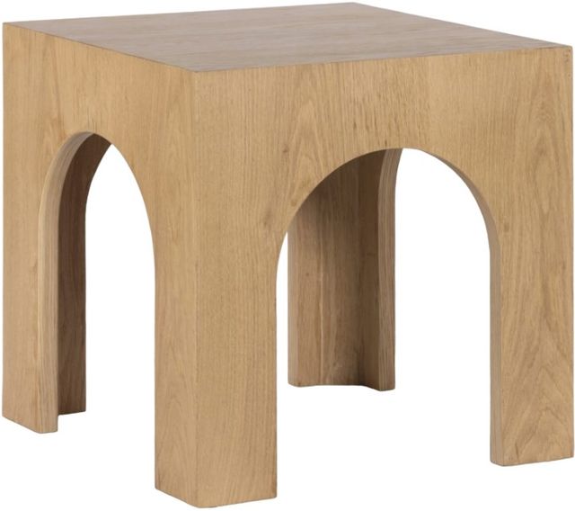 Meridian Furniture Arch Natural Oak End Table-0