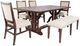 Jofran Inc. Fairview 6-Piece Beige/Oak Dining Set-0