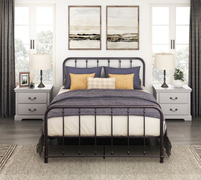 Homelegance® Larkspur Dark Bronze Full Platform Bed-1