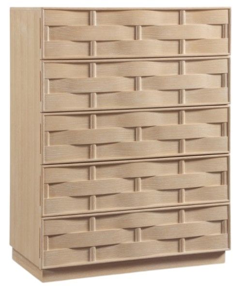 Meridian Furniture Weave Natural Chest-0