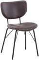 Jofran Inc. Owen Dark Brown Upholstered Dining Side Chair-0