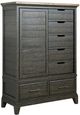 Kincaid® Furniture Plank Road Wheeler Charcoal Door Chest-0