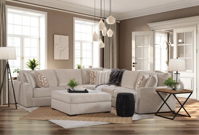 Behold™ Home Harmont Camel Ottoman-1