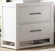 Vaughan-Bassett Lodge & Loft Soft White Oak 2-Drawer Nightstand-0