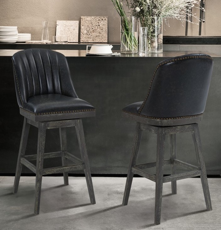 Armen Living Journey Bar Stool - Thumbnail 4