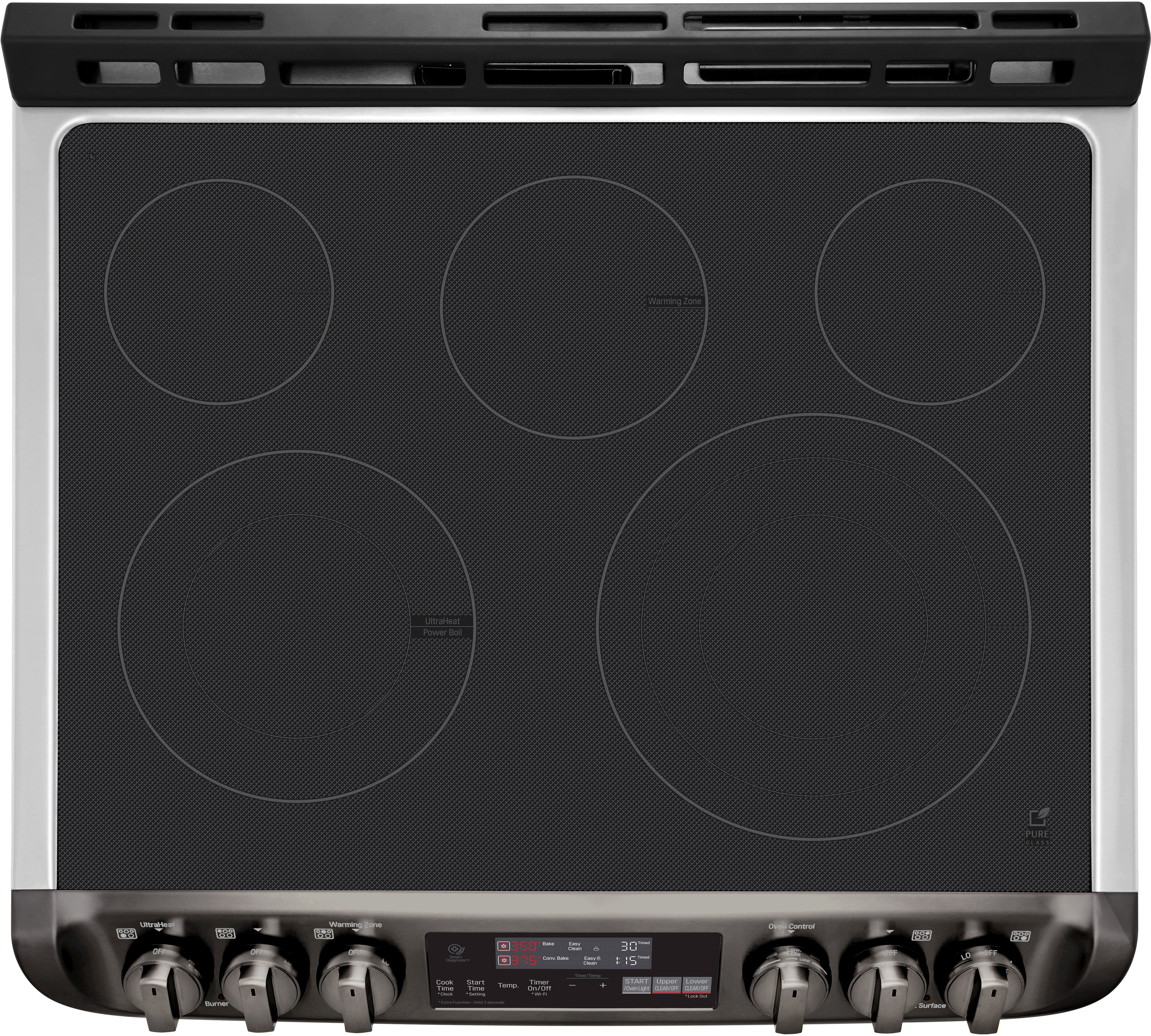 LG Electric Double Oven Slide-In Range