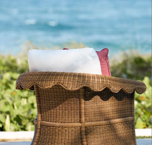 Lane Venture® Cleary Outdoor Hand-Woven Wicker Loveseat-2