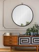 Renwil® Rayden Matte Black Mirror-5