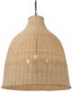 YHD Lana Rattan Beige 3-Light Large Pendant Lighting-3