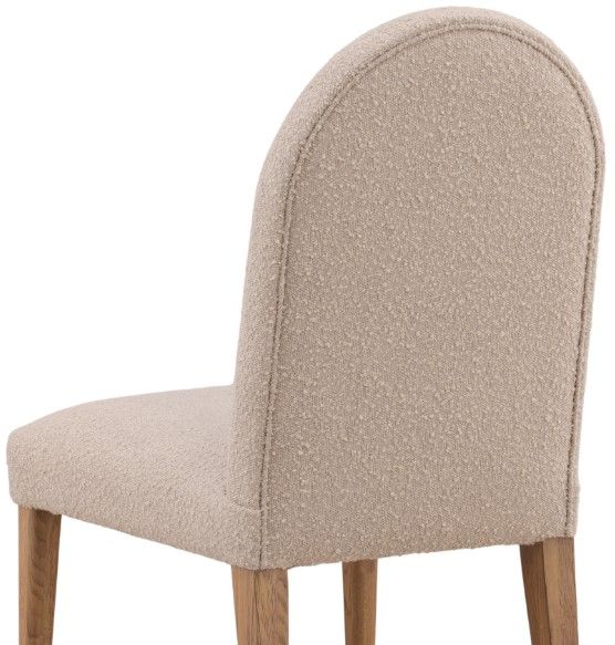 Dovetail Furniture Thema 2-Piece Natural/Sand Dining Chair Set-4