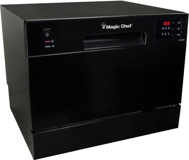 Magic Chef® 22" Black Portable Dishwasher-2