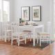 Linon Paxton 2-Piece Beige/White Gray Dining Chair Set-1