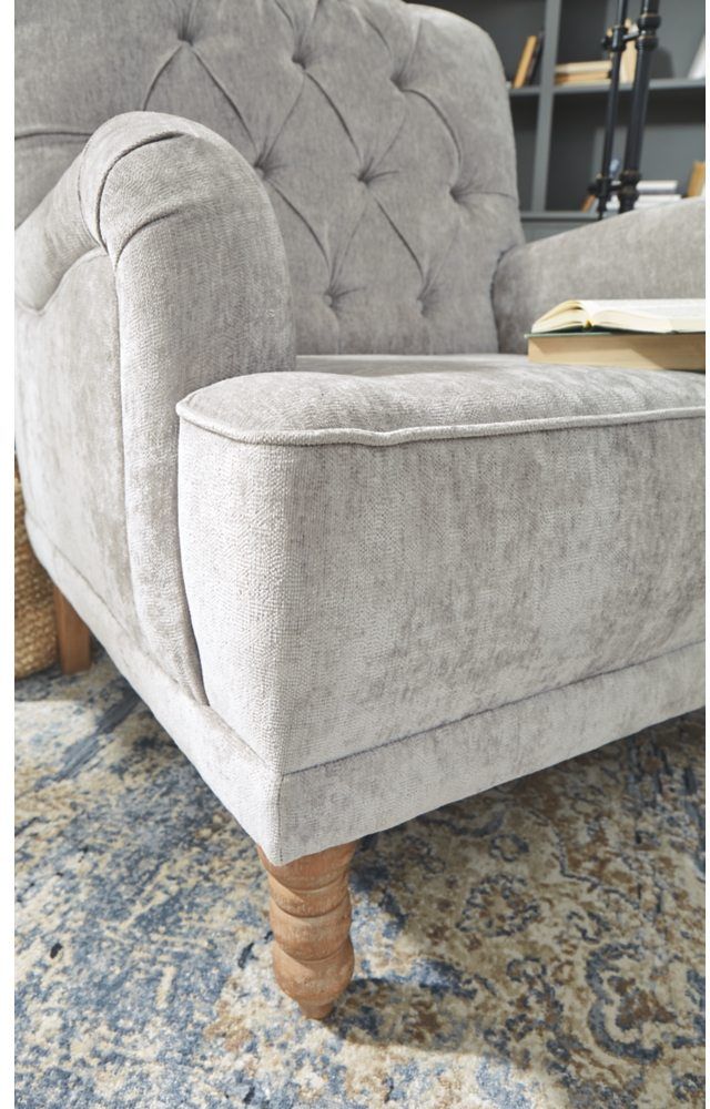 Signature Design by Ashley® Dinara Dove Gray Accent Chair-3