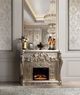 ACME Furniture Sorina Antique Silver Fireplace-1