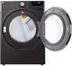 LG 7.4 Cu. Ft. Black Steel Smart Wi-Fi Enabled Front Load Gas Dryer with TurboSteam™ and Built-In Intelligence-2