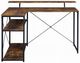 ACME Furniture Drebo Black/Weathered Oak Writing Desk-3