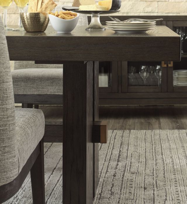 Signature Design by Ashley® Burkhaus Dark Brown Dining Table-3