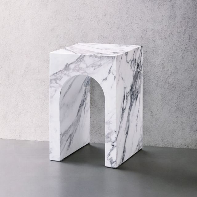 ACME Furniture Fritzy White 12" End Table-1