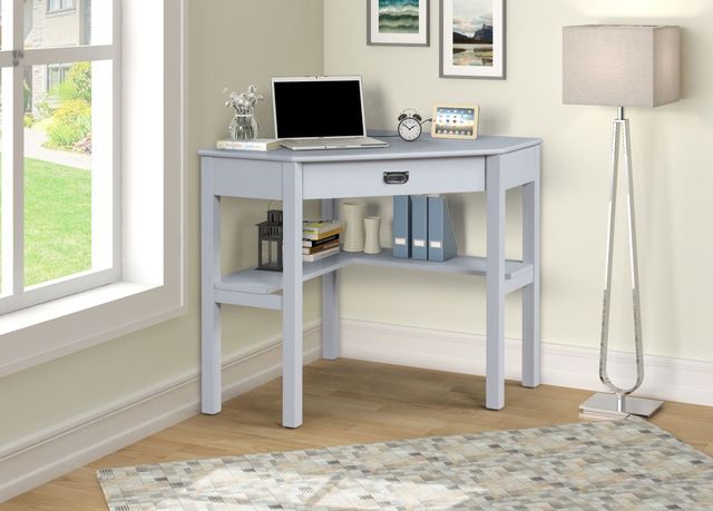 Linon Peggy Gray Corner Desk-1