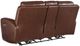 Signature Design by Ashley® Next Move Mahogany Power Reclining Loveseat with Console and Adjustable Headrest-2