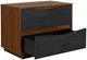 Michael Amini® Kayner Charcoal 2-Drawer Nightstand-2