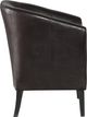 Linon Simon Brown Club Chair-4