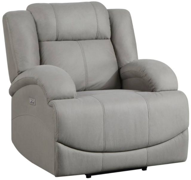 Homelegance® Camryn Gray Power Reclining Chair Fischer Furniture