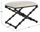 Uttermost®  Iron Satin Black Drops Small Bench-2