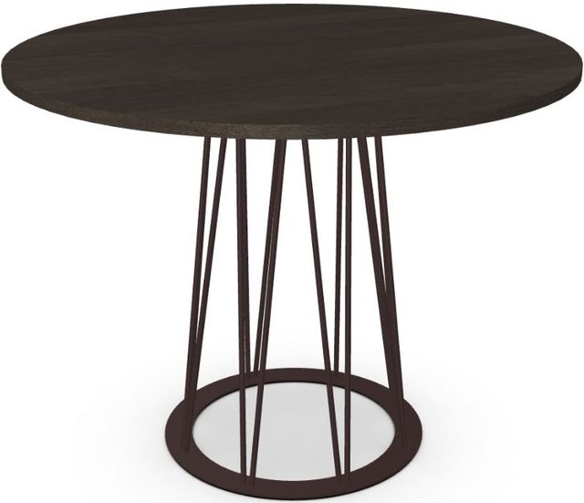 Amisco Customizable Calypso Birch Veneer Counter Height Table with 48" Tabletop -0