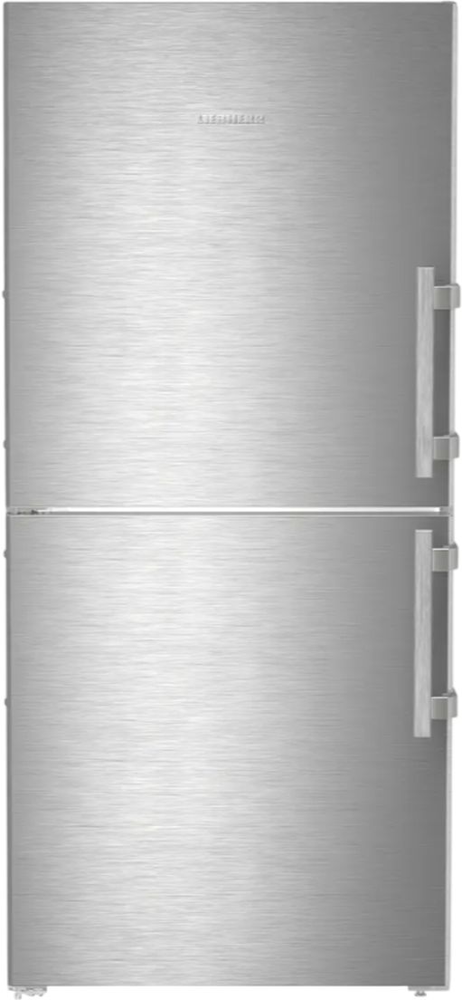 Liebherr 30" 12.8 Cu. Ft. SmartSteel Stainless Steel Counter Depth Bottom Freezer Refrigerator-0
