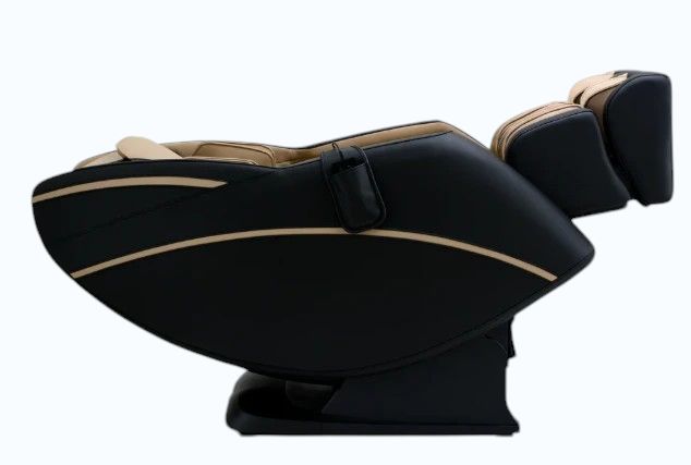 Cozzia® Bliss ProFlex Black/Champagne Massage Chair-1