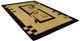 Zinatex Rugs Premium Black 4'x6' Area Rug-0