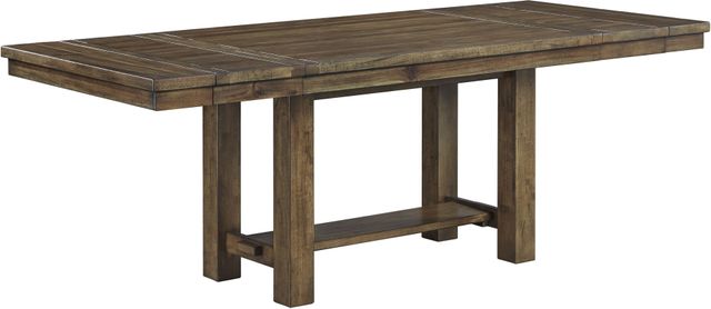 Signature Design by Ashley® Moriville 5-Piece Grayish Brown Dining Set-1