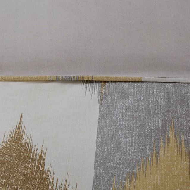 Olliix by INK+IVY Alpine Yellow King/California King Cotton Comforter Mini Set-3
