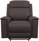 La-Z-Boy® Ace Chocolate Leather Power Wall Recliner with Headrest and Lumbar-1