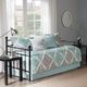 Olliix by Madison Park Aqua Claire 6 Piece Reversible Daybed Cover Set-5