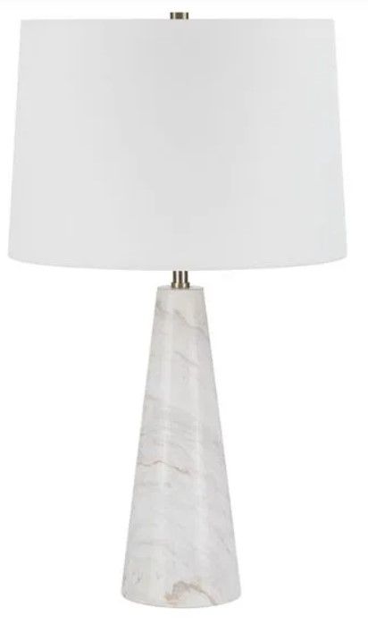 Renwil® Vevey Natural Honed White Table Lamp-0