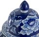A & B Home Aline Blue/White Ginger Jar-2