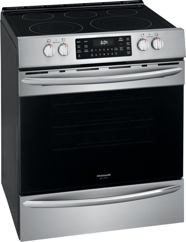 Frigidaire Gallery® 30" Stainless Steel Freestanding Electric Range with Air Fry-1