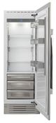 Fulgor Milano 24" 13 Cu. Ft. Panel Ready Built-In Column Refrigerator-1