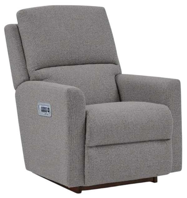 La-Z-Boy® Wynne Granite Power Rocking Recliner with Headrest and Lumbar-0