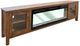 International Furniture Direct Olimpia Natural Fireplace TV Stand-0