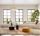 TOV Furniture Fickle 5-Piece Cream Modular Chaise Sectional-1