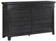 American Wholesale Furniture Hollis Black Dresser-0