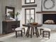 Magnussen Home® Westley Falls Baja Fog/Graphite Curved Bench-1