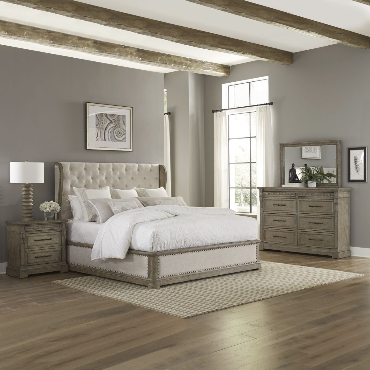 Ashley furniture cream bedroom set online