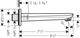 Hansgrohe Focus N Chrome Tub Spout-1