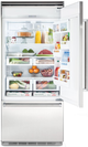 Viking® Professional 5 Series 36 in. 20.4 Cu. Ft. White Built-In Bottom Freezer Refrigerator-2
