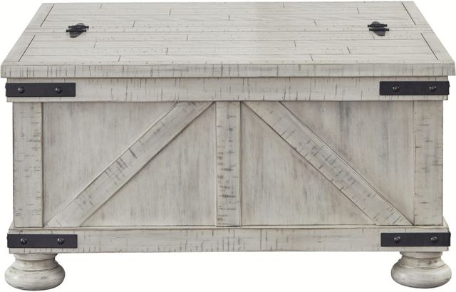 Signature Design by Ashley® Carynhurst Whitewash Coffee Table-3